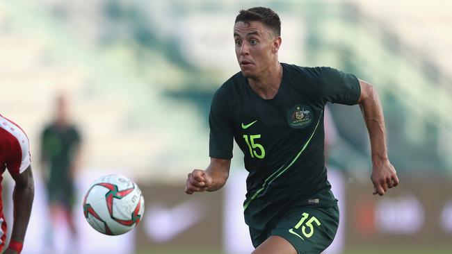 Chris Ikonomidis could get the chance to make a real impact for Australia at the Asian Cup. Picture: Getty Images 