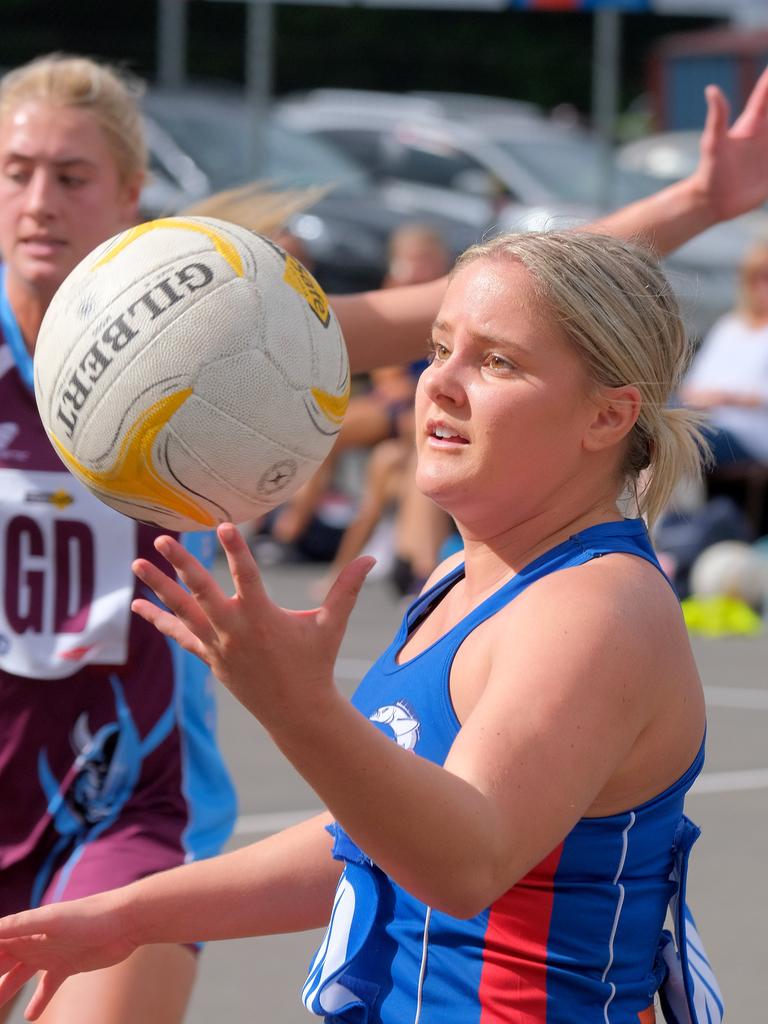 A Grade netball BFL: Modewarre v Queenscliff. Queenscliff wing defence Ellie Bews Picture: Mark Wilson