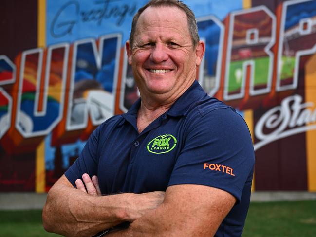 BRISBANE, AUSTRALIA - FEBRUARY 04: Kevin Walters poses for a portrait at Suncorp Stadium on February 04, 2025 in Brisbane, Australia. (Photo by Albert Perez/Getty Images for Fox Sports)