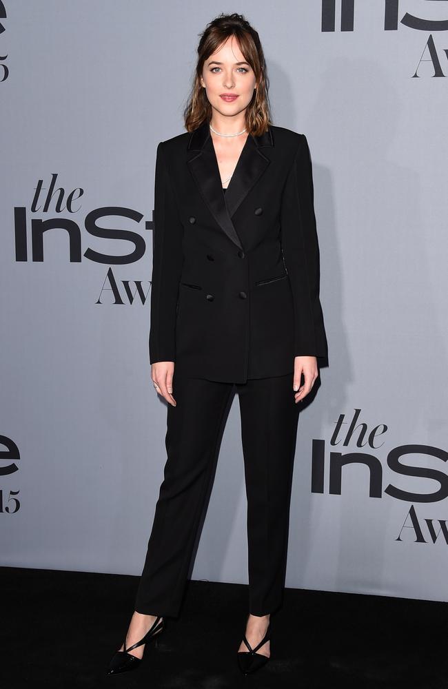 Actress Dakota Johnson attends the InStyle Awards at Getty Center on October 26, 2015 in Los Angeles. Picture: Getty