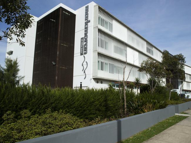 The Mark Moran at Little Bay centre on Anzac Parade, Little Bay, Sydney, today. It is a state of the art aged care facility.