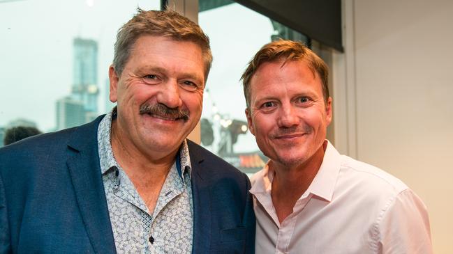 Brian Taylor and James Brayshaw have called Friday nights together for years. Picture: Supplied