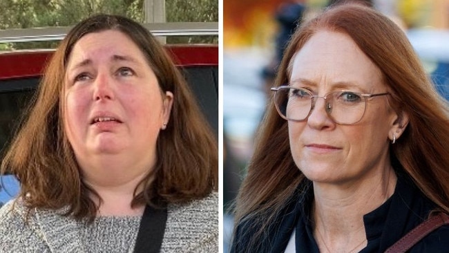 Victorian health official Sally Ann Atkinson (right) gave evidence in Erin Patterson’s murder trial on Monday. Picture: Supplied/ NewsWire.