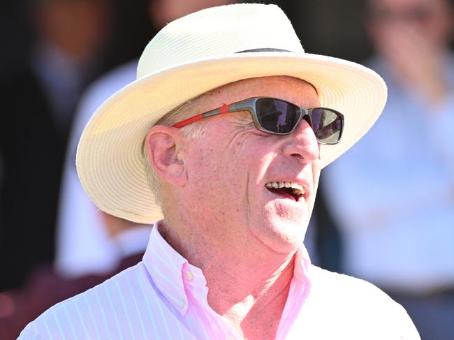 MELBOURNE, AUSTRALIA - MARCH 09: Trainer Mick Price is seen during Melbourne Racing at Flemington Racecourse on March 09, 2024 in Melbourne, Australia. (Photo by Vince Caligiuri/Getty Images)