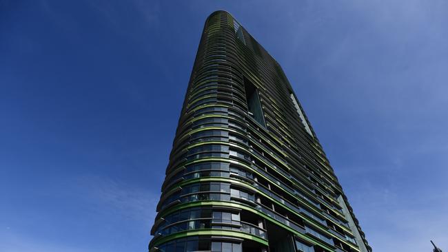 The Opal Tower at Sydney Olympic Park in Sydney, Wednesday, December 26, 2018. Residents of Sydney's Opal Tower have been told to leave for a second time in four days to enable the company and investigators to conduct a "comprehensive investigation" into a crack on the tenth floor of the building. (AAP Image/Mick Tsikas) NO ARCHIVING