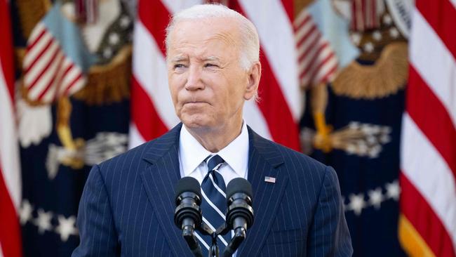 US President Joe Biden has been diagnosed with an aggressive form of prostate cancer. Picture: Saul Loeb / AFP