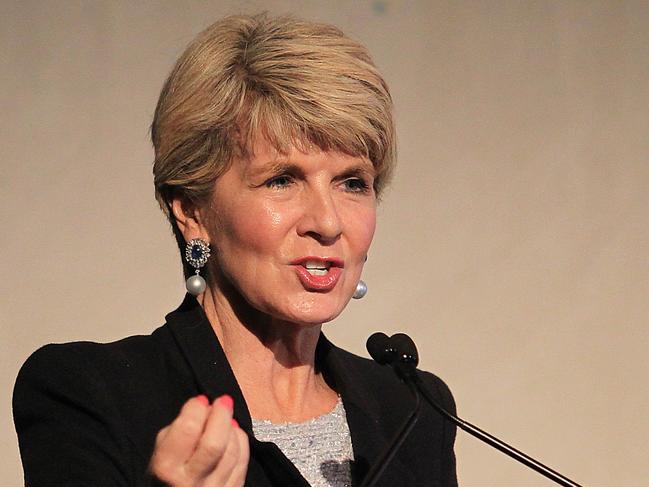 Former Foreign Minister Julie Bishop gave  the keynote address at the launch of the Meridian 180 ideas and innovation forum at UNSW.