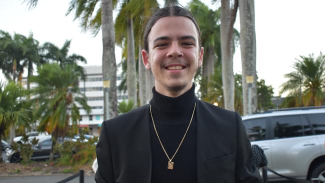 Toby Wynd at the Sarina State High School formal at the MECC, Mackay, on Thursday November 19. Picture: Zizi Averill