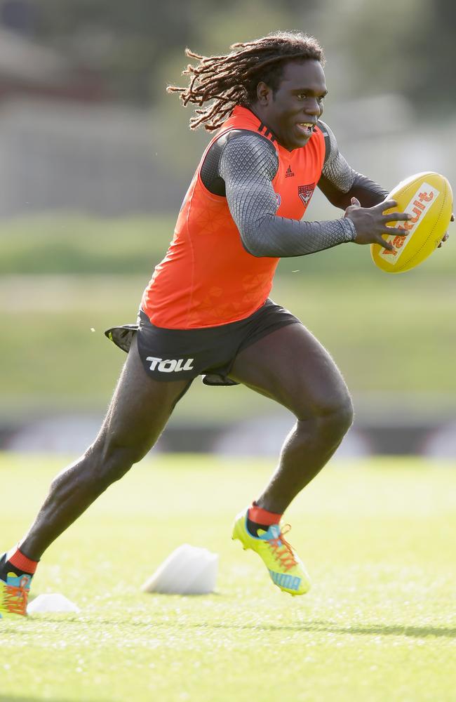 Anthony McDonald-Tipungwuti in full flight. Picture: Getty