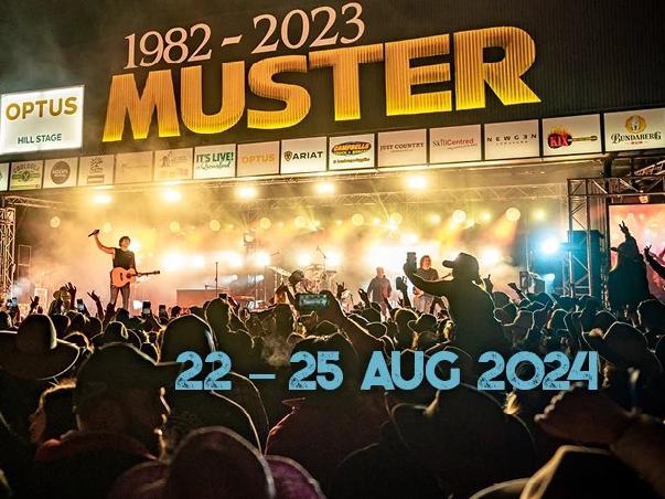 Gympieâs annual Music Muster, one of Australiaâs top country music festival, has announced its lineup.