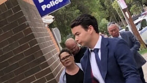 Henry Murphy outside court during his sentencing.