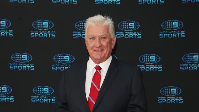 Channel 9 NRL Launch in Sydney tonight. Pictured is Ray Warren.