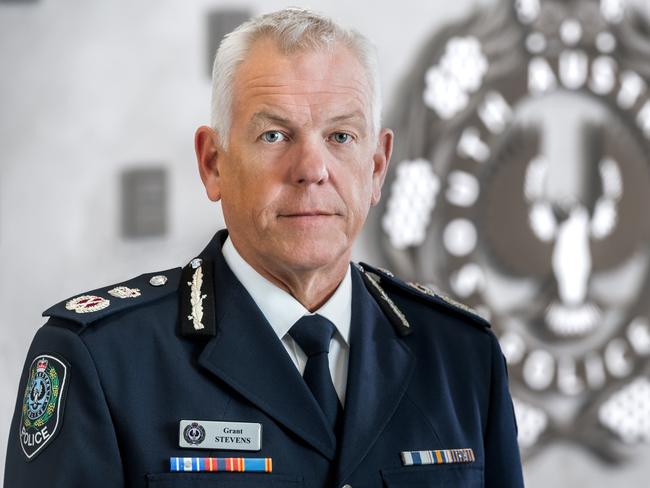 South Australian Police Commissioner Grant Stevens has been nominated in the 2025 Australian of the Year Awards Picture: Supplied