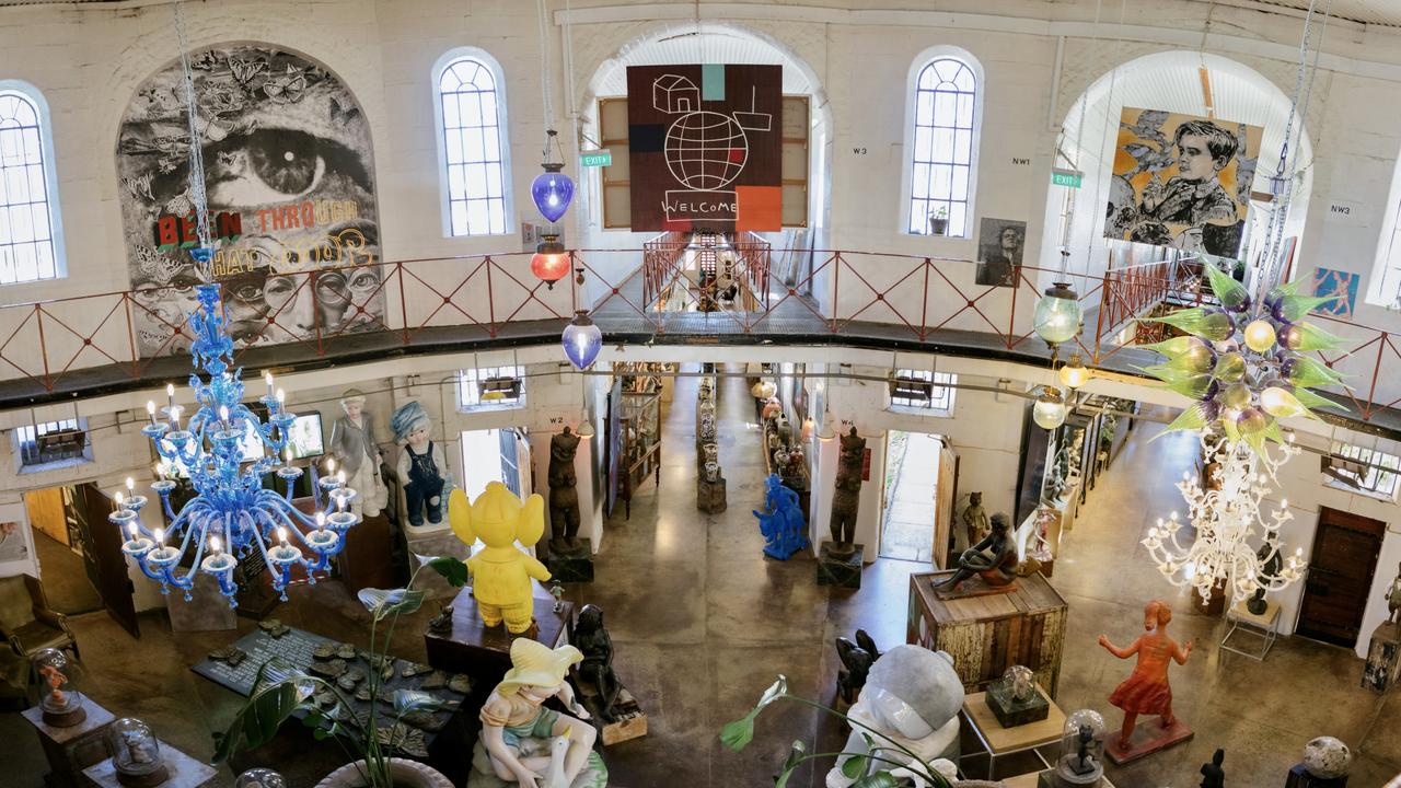 The jail had been used most recently as a museum for celebrated artist David Bromley.