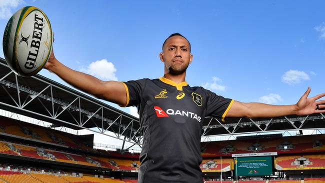 Christian Lealiifano’s return to the Wallabies after battling leukaemia is an inspirational story. Picture: AAP