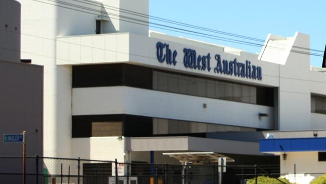 The West Australian’s building at Osborne Park in Perth.