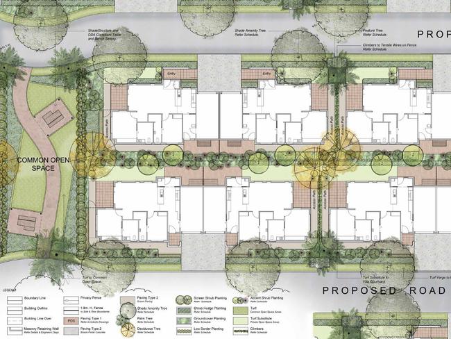 Concept designs for the proposed Oak Tree Seniors Village on Carrs Drive, Yamba.