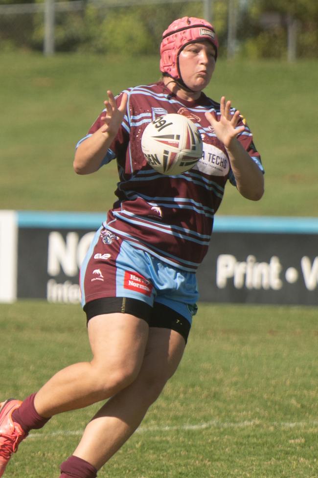Gabi Williams Mackay Cutters vs Central Queensland Capras Harvey Norman U19's Saturday 8 March 2025 Picture:Michaela Harlow