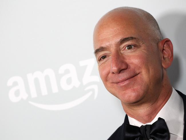 Amazon boss Jeff Bezos is bringing his online retail giant to Australia. Picture: AFP/Tommaso Boddi