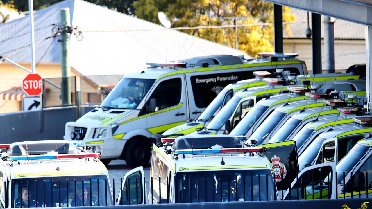 The number of Queenslanders waiting for urgent care in ambulances at hospitals has soared more than 25 per cent under the Palaszczuk government. Picture: David Clark