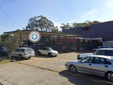 The Bilgola Plateau Service Centre car repair business that would be demolished to make way for a three-storey shop top development. Picture: Google Maps