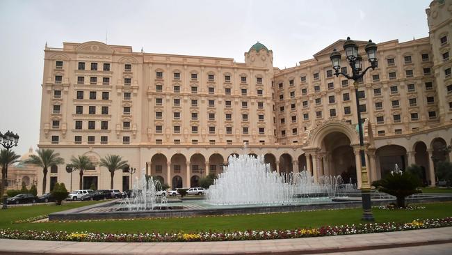 Some of the Saudis liquidating assets were detained temporarily in Riyadh’s Ritz-Carlton hotel in 2017. Picture: AFP