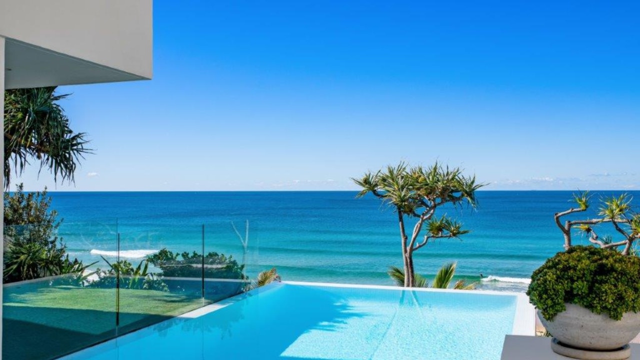 Therese Rein's new home at Sunshine Beach, Karen Harman selling agent