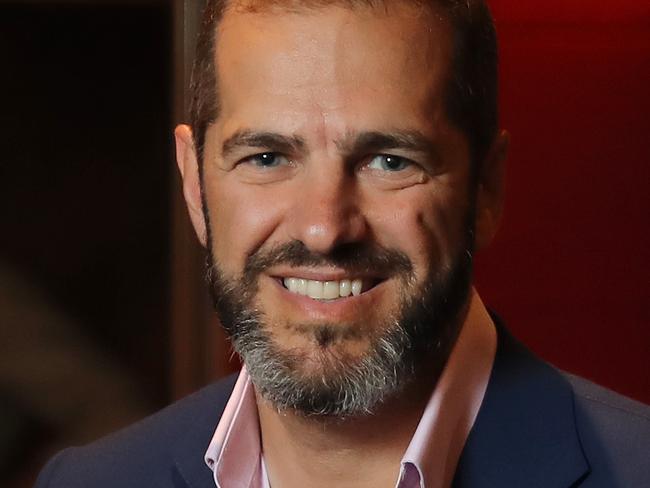 15/02/2018: Daniel Grollo from Grocon, at the company's headquarters in Melbourne. Stuart McEvoy for The Australian.