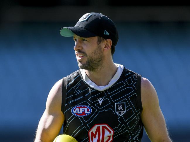 Travis Boak of the Power  during Port Adelaide training at Adelaide Oval Wednesday,September,4,2024.Picture Mark Brake