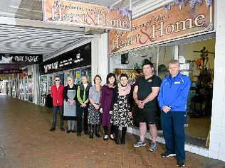 BURY IT: Shop owners in Magellan St are concerned over proposals to put a funeral home in the CBD. Picture: Marc Stapelberg