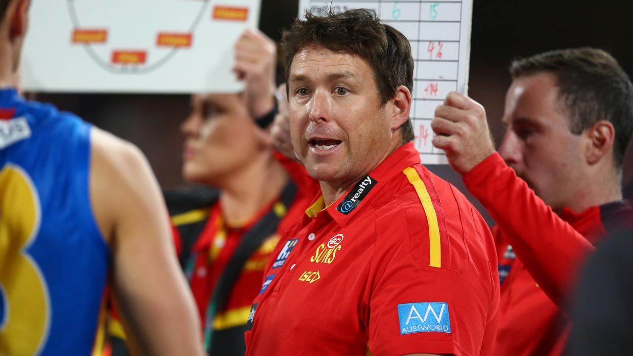 Gold Coast is facing a serious list squeeze. (Photo by Jono Searle/AFL Photos/via Getty Images)