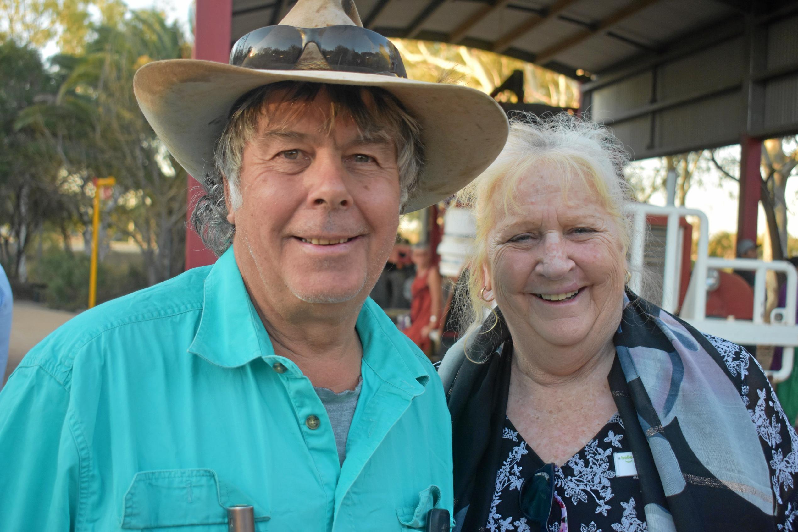 Ian Campbell and Kate Field. Picture: Ellen Ransley