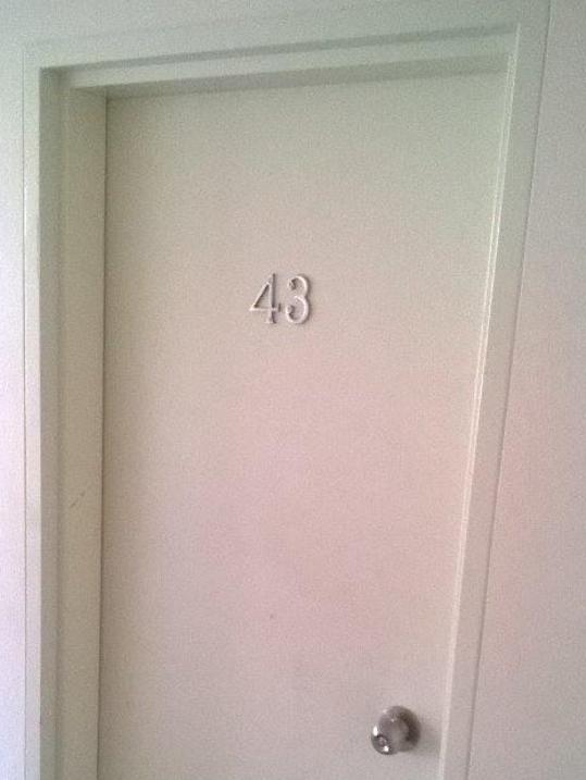 The flat where Droudis murdered Monis’s first wife in a stabbing frenzy and then set her alight. Picture: JT.