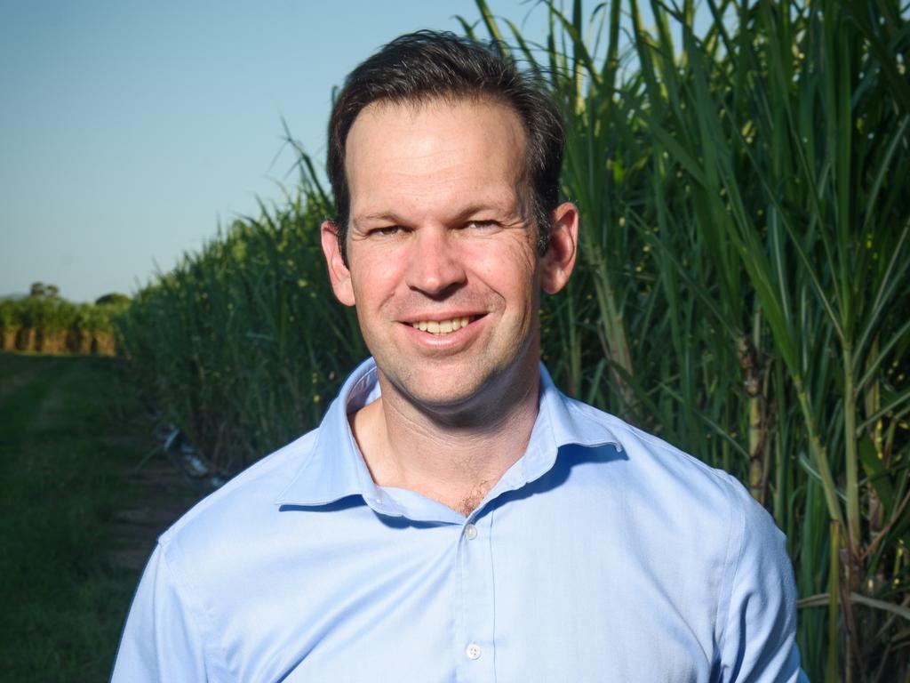 Senator Matt Canavan visits the Burdekin. Picture: Scott Radford-Chisholm