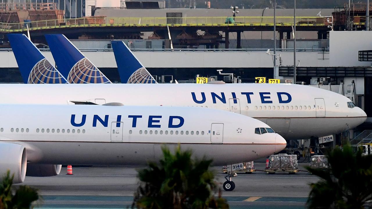 The incident involved a United Airlines Boeing 767 flying from London to New York. (Photo by Frederic J. BROWN / AFP)