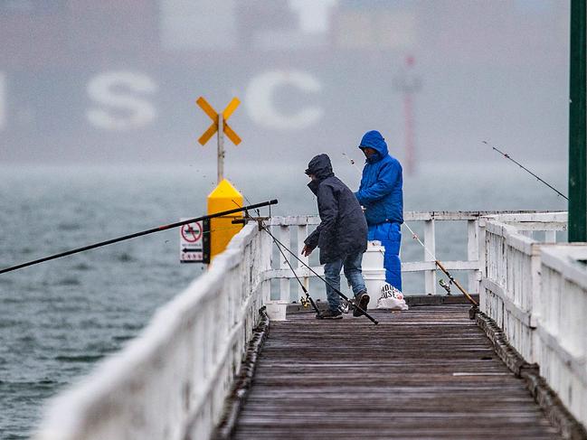 MELBOURNE, AUSTRALIA- NewsWire Photos MAY 13 2021:  A gloomy afternoon in Melbourne ahead of a very cold day predicted tomorrow. Port Melbourne. Picture: NCA NewsWire / Sarah Matray