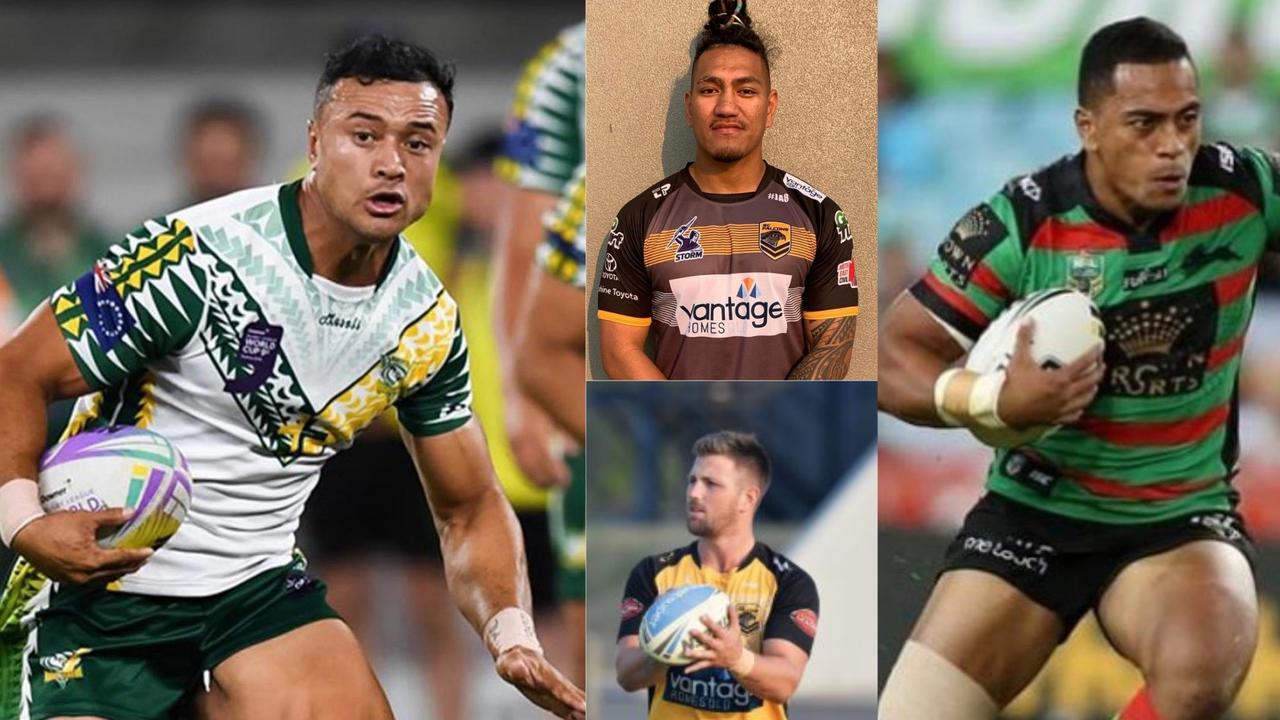 Sunshine Coast Falcons players join the Melbourne Storm for pre-season training.