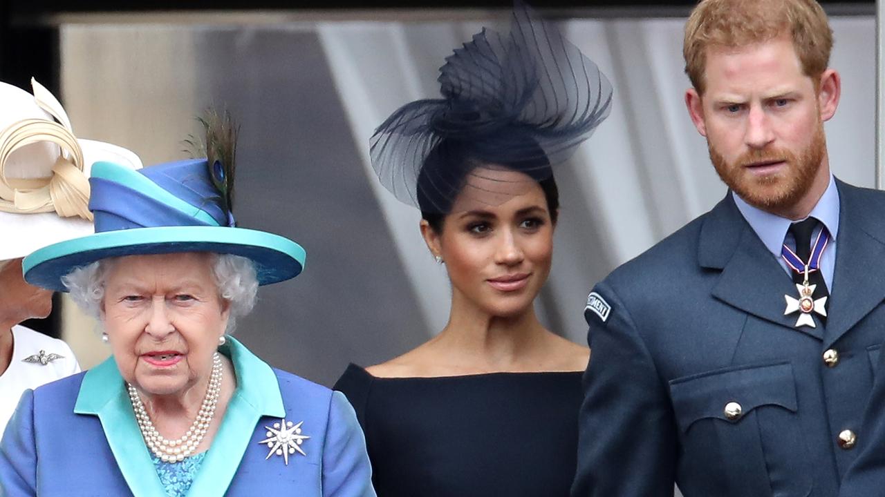 Harry and Meghan told the Queen they never wanted to be on the Buckingham Palace balcony at her Platinum Jubilee, a friend of the couple has claimed. Picture: Chris Jackson/Getty Images