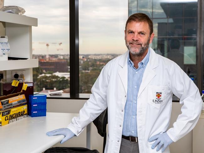 Professor Anthony Kelleher is cautiously optimistic about the ability of some antiviral drugs to treat COVID-19.