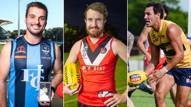 Johnny Boras, Daniel Weetra and Troy Menzel are among the top local SA footy goalkickers of 2025 so far.
