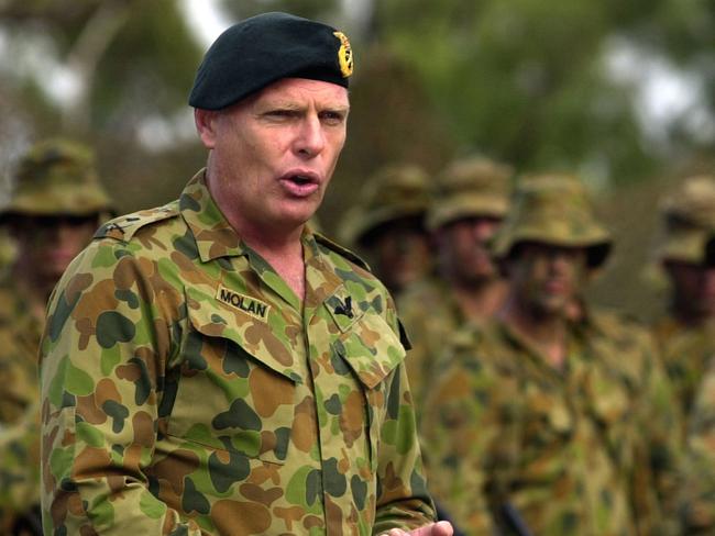 Major-General Andrew James Molan AO. Picture: Corporal Jason Weeding