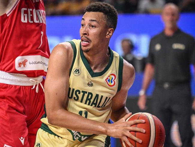 Dante Exum has performed his role perfectly on Okinawa. Picture: AFP