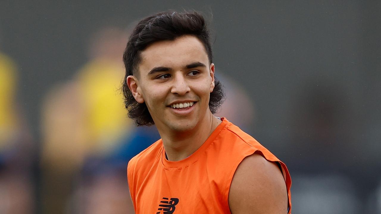 Former category B rookie Jack Peris will play his first game for St Kilda against Gold Coast on Saturday. Picture: Michael Willson / Getty Images