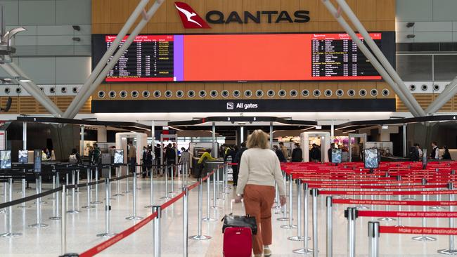 Qantas is now returning to a more normal operating rhythm. Picture: Monique Harmer/NCA NewsWire