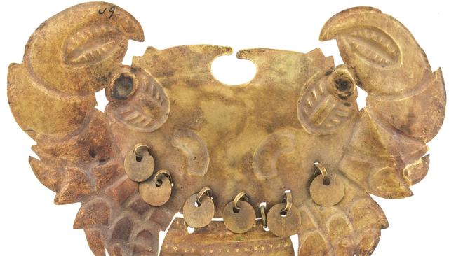 Detail from Ai Apaec as a crab.