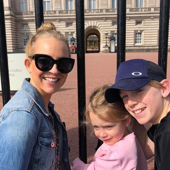 Seeing friends and family and exercise are at the top of Bickmore’s life. Picture: Instagram