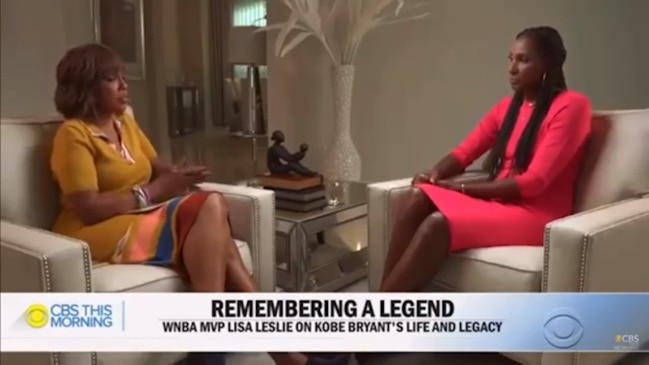 Gayle King probes WNBA star on Kobe Bryant rape trial (CBS)