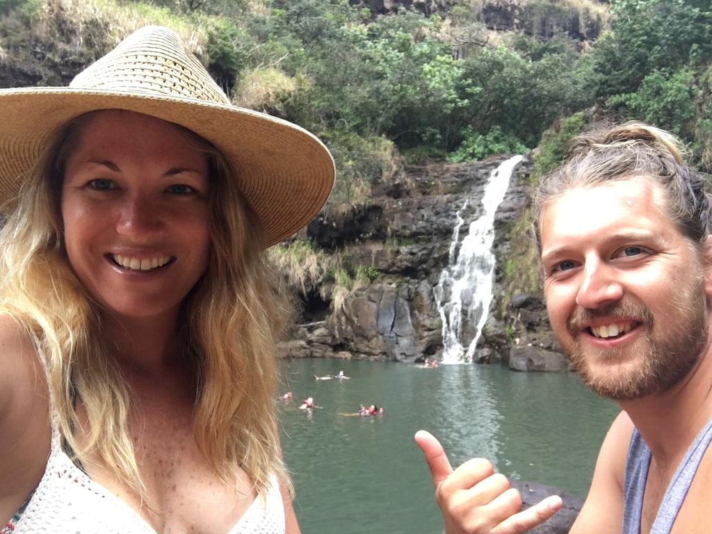 Meredith Mallory-Walker, 35, and Jack Walker, 34, from Sydney. Picture: Jack and Meredith Walker