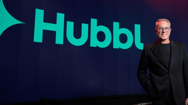 STRICT EMBARGO 8PM AEST - Thursday, October 26. Foxtel Group chief executive officer Patrick Delany has announced the new TV technology Hubbl. Picture: James Gourley