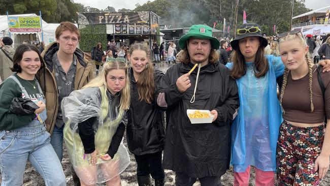 Splendour in the Grass festivalgoers are not having it. Picture: James Weir/news.com.au